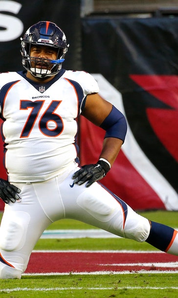 AP source: Broncos lose guard Max Garcia to knee injury